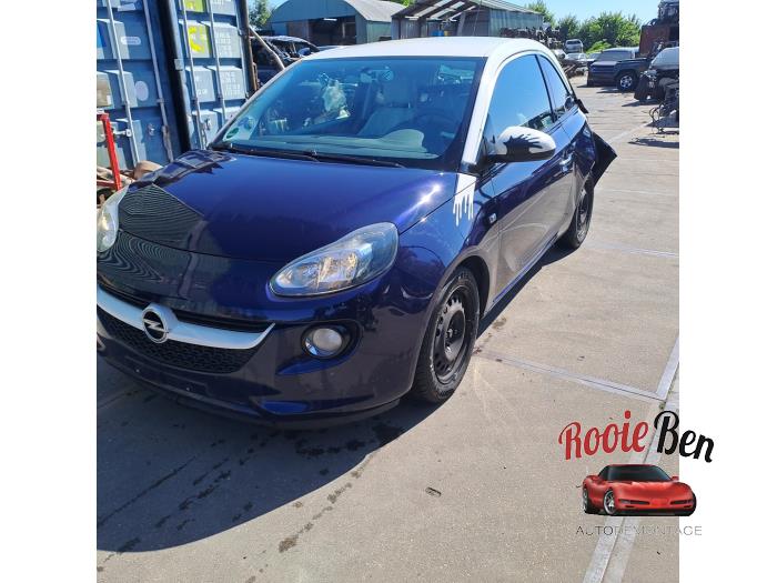 Opel Adam 1.2 16V Samochód złomowany (2013, Niebieski)