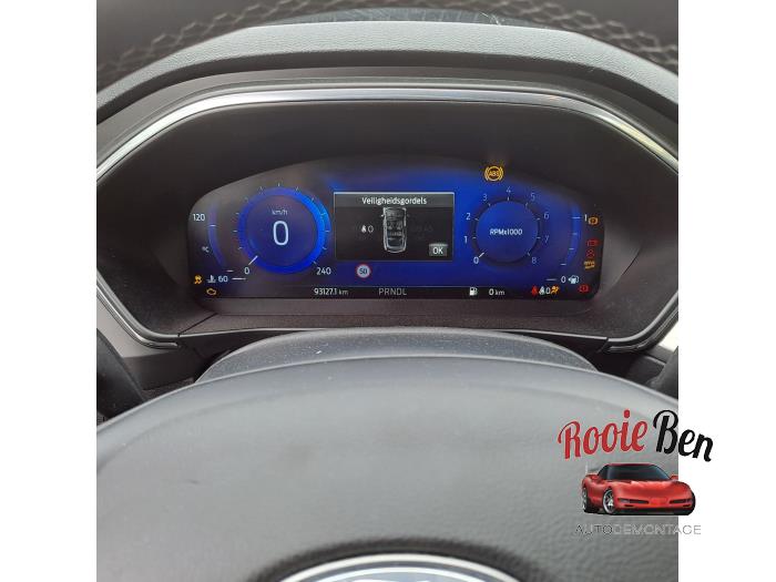 Ford Focus 4 Wagon 1.0 Ti-VCT EcoBoost 12V 125 Samochód złomowany (2020, Czarny)
