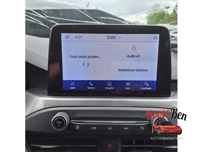 Ford Focus 4 Wagon 1.0 Ti-VCT EcoBoost 12V 125 Samochód złomowany (2020, Czarny)