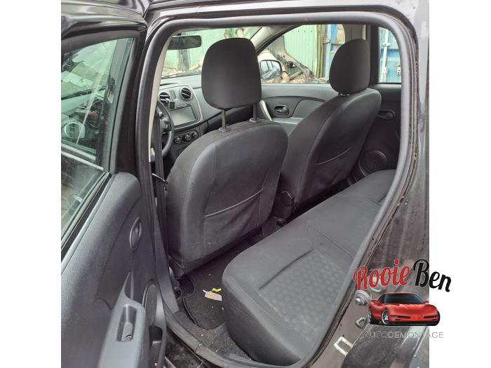 Dacia Logan MCV II/III/Sandero Wagon 0.9 TCE 12V Coche dañado (2014, Negro)