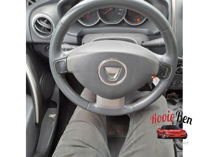Dacia Logan MCV II/III/Sandero Wagon 0.9 TCE 12V Coche dañado (2014, Negro)
