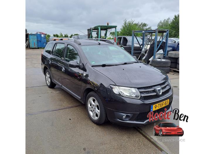 Dacia Logan MCV II/III/Sandero Wagon 0.9 TCE 12V Coche dañado (2014, Negro)