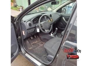 Dacia Logan MCV II/III/Sandero Wagon 0.9 TCE 12V Coche dañado (2014, Negro)