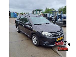 Dacia Logan MCV II/III/Sandero Wagon 0.9 TCE 12V Coche dañado (2014, Negro)