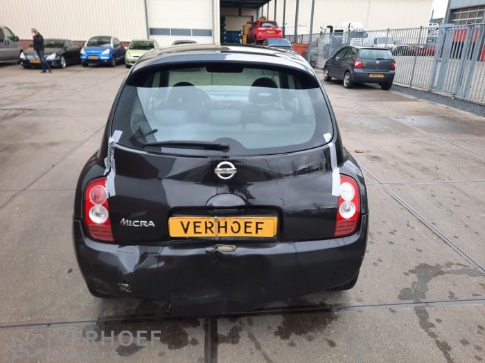Nissan Micra 1.4 16V Épave (2003, Noir)