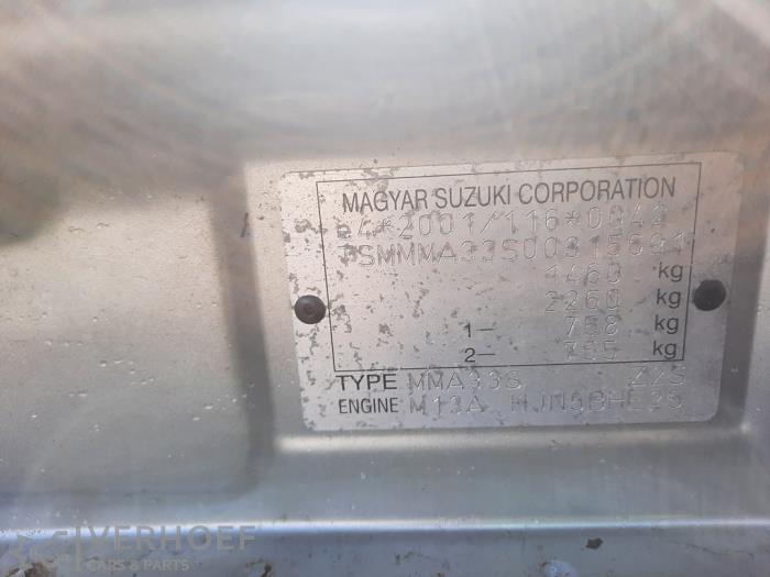 Pompa Acqua JAPANPARTS JPPQ-804 Per Suzuki Wagon R+ 1.3 16V (2000-2003)