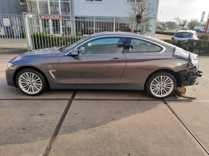 BMW 4 serie 430i 2.0 TwinPower Turbo 16V Épave (2017, Métallisé)