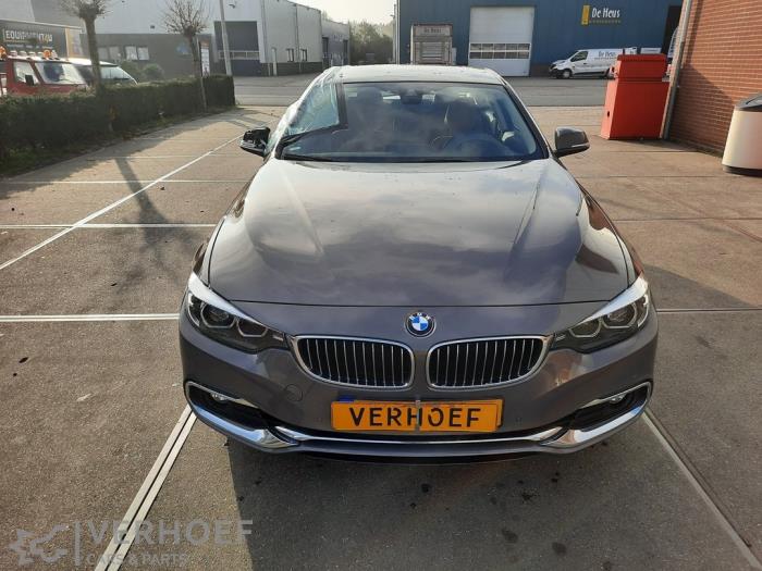 BMW 4 serie 430i 2.0 TwinPower Turbo 16V Épave (2017, Métallisé)