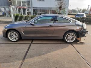 BMW 4 serie 430i 2.0 TwinPower Turbo 16V Épave (2017, Métallisé)
