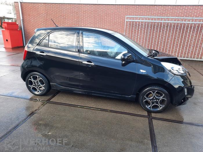 Kia Picanto 1.0 12V Épave (2014, Noir)