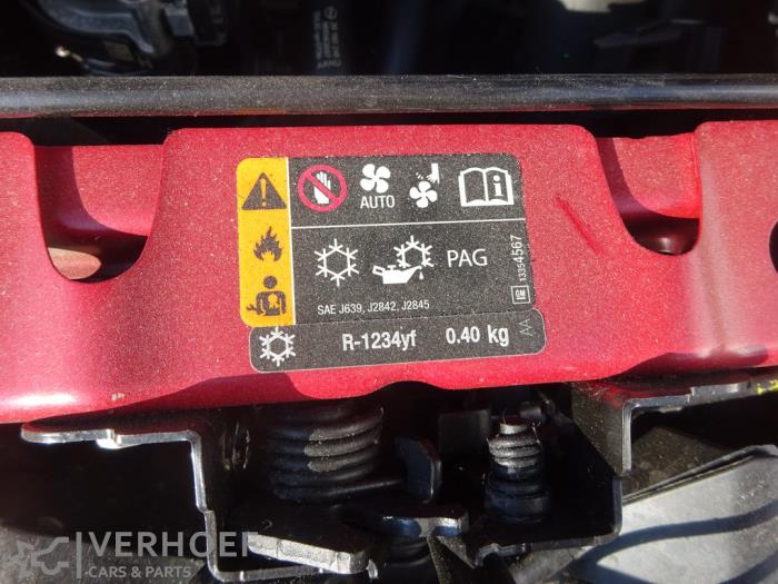 Opel Astra K 1.2 Turbo 12V Épave (2020, Rouge)