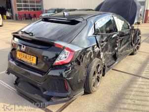Honda Civic 1.0i VTEC Turbo 12V Épave (2018, Noir)