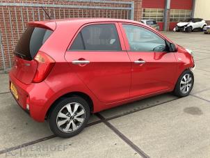 Kia Picanto 1.0 12V Samochód złomowany (2016, Czerwony)