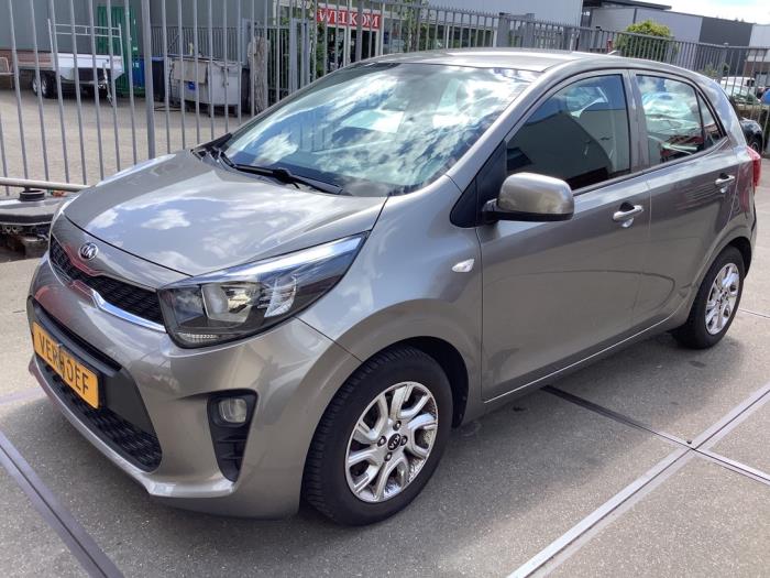 Kia Picanto 1.0 12V Skrotfordon (2018, GRIJS)
