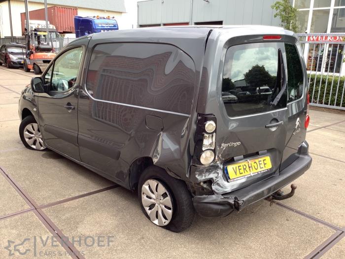 Citroen Berlingo 1.6 BlueHDI 75 Vehículo de desguace (2015, Gris)