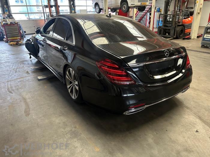 Mercedes S 3.0 S-350d Vehículo de desguace (2018, Negro)