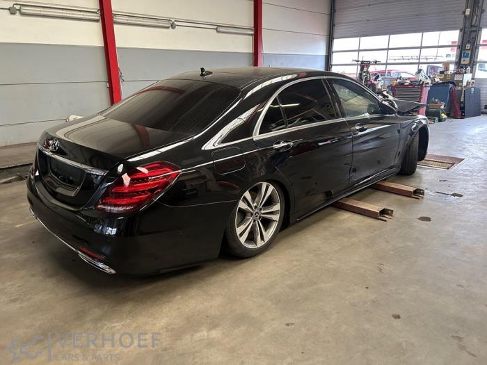 Mercedes S 3.0 S-350d Vehículo de desguace (2018, Negro)