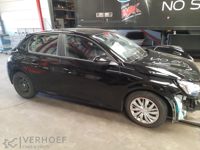 Peugeot 208 II 1.2 Vti 12V PureTech 75 Épave (2022, Noir)