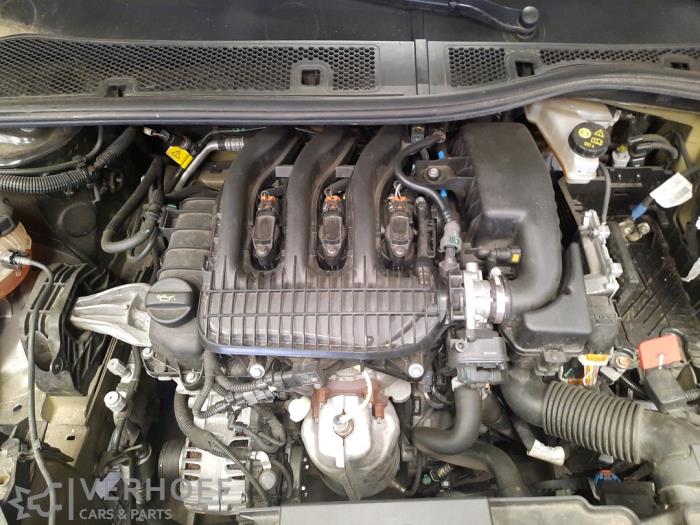 Peugeot 208 II 1.2 Vti 12V PureTech 75 Épave (2022, Noir)