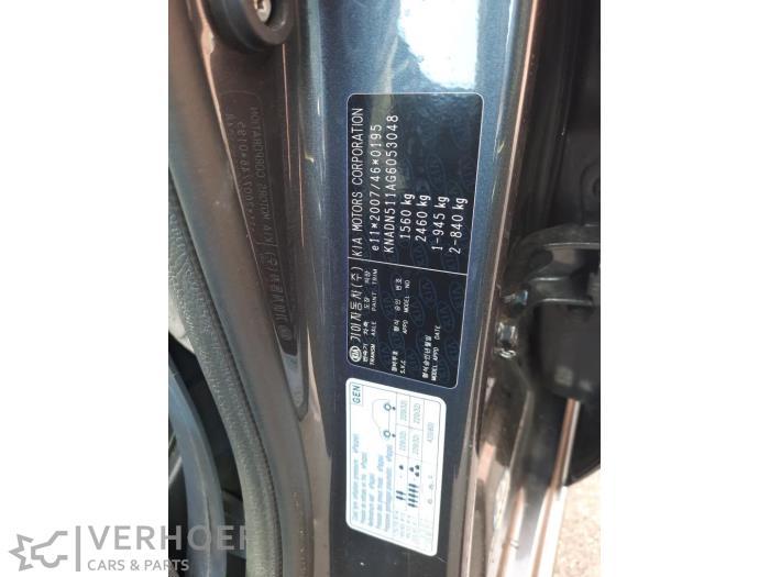 Kia Rio III 1.2 CVVT 16V Épave (2016, Gris)