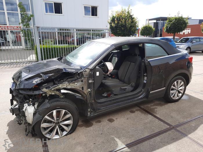 Volkswagen T-Roc Cabrio 1.5 TSI Evo BMT 16V Épave (2021, Noir)