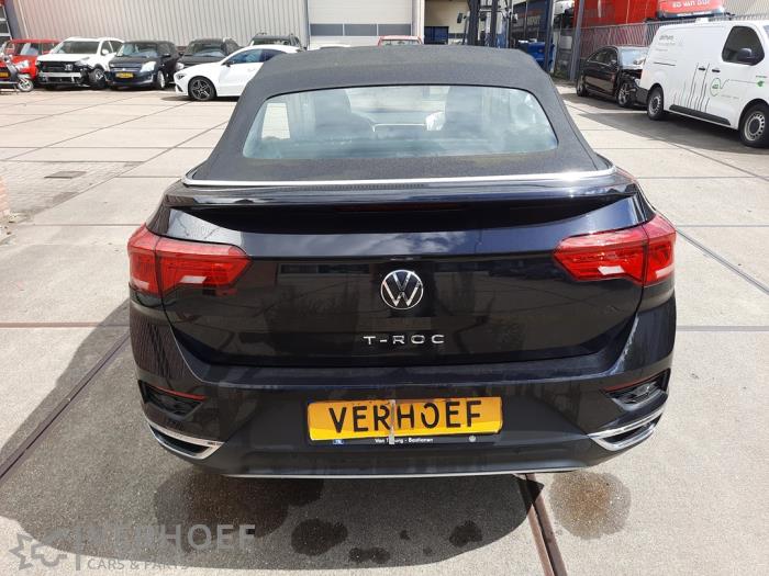 Volkswagen T-Roc Cabrio 1.5 TSI Evo BMT 16V Épave (2021, Noir)