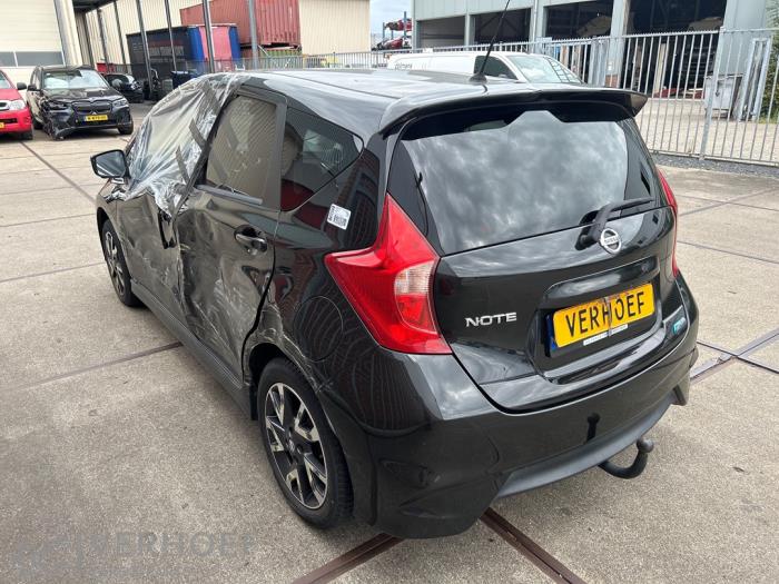 Nissan Note 1.2 DIG-S 98 Samochód złomowany (2015, Czarny)