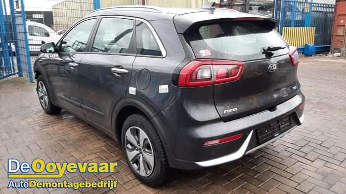 Kia Niro I 1.6 GDI Hybrid Épave (2017, Gris)