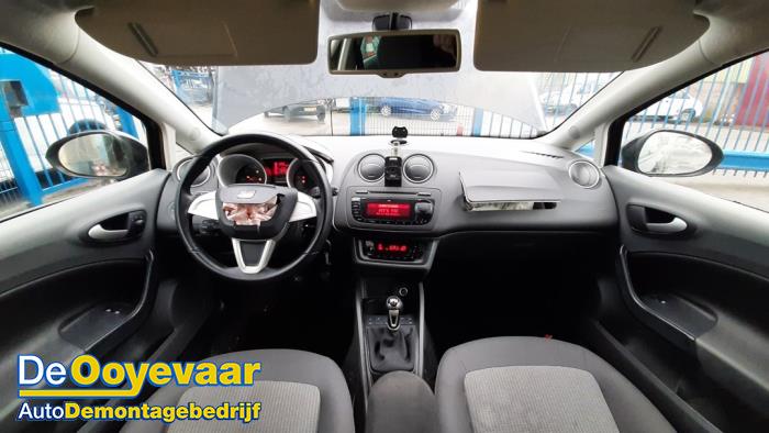 Seat Ibiza IV 1.2 TDI Ecomotive Salvage vehicle (2011, Black)