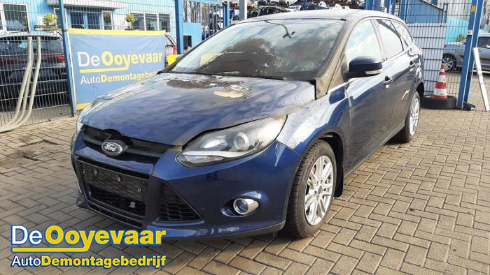 Ford Focus 3 Wagon 1.0 Ti-VCT EcoBoost 12V 125 Salvage vehicle (2013, Blue)