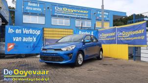 Kia Rio IV 1.2 CVVT 16V Samochód złomowany (2021, Niebieski)