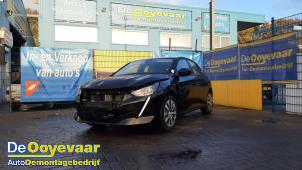 Peugeot 208 II 1.2 Vti 12V PureTech 75 Vehículo de desguace (2021, Negro)