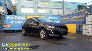 Peugeot 208 II 1.2 Vti 12V PureTech 75 Vehículo de desguace (2021, Negro)
