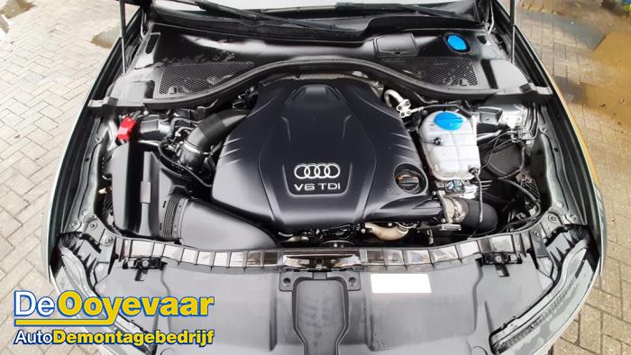 Audi A6 3.0 TDI V6 24V Quattro Salvage vehicle (2014, Metallic, Gray)