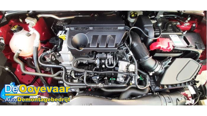 Ford Puma 1.0 Ti-VCT EcoBoost 12V Vehículo de desguace (2021, Rojo)