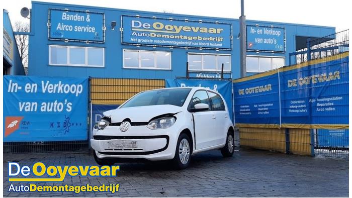 Volkswagen Up! 1.0 12V EcoFuel Samochód złomowany (2016, Bialy)
