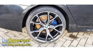 BMW M5 M550i xDrive 4.4 V8 32V TwinPower Turbo Épave (2018, Noir)