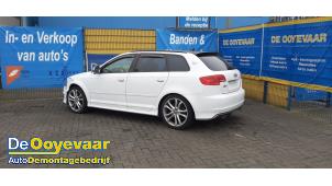 Audi S3 Sportback S3 2.0 T FSI 16V Épave (2009, Blanc, Noir)