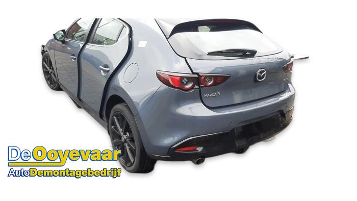 Mazda 3 Sport 2.0 SkyActiv-G 122 Mild Hybrid 16V Samochód złomowany (2019, Szary)