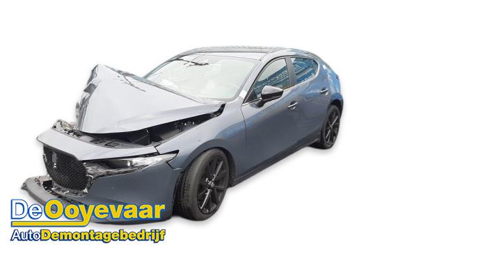 Mazda 3 Sport 2.0 SkyActiv-G 122 Mild Hybrid 16V Samochód złomowany (2019, Szary)