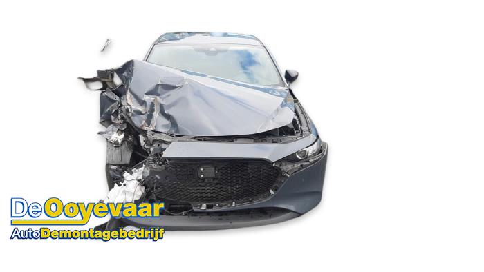 Mazda 3 Sport 2.0 SkyActiv-G 122 Mild Hybrid 16V Samochód złomowany (2019, Szary)