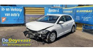Volkswagen Polo VI 1.0 MPI 12V Épave (2019, Blanc)