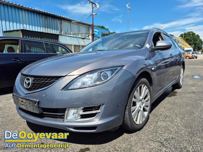 Mazda 6 SportBreak 2.0 CiDT 16V Samochód złomowany (2008, Szary)