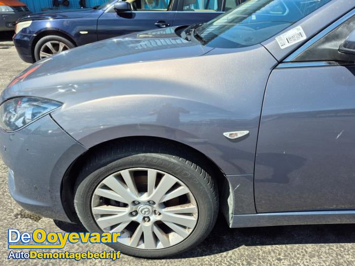 Mazda 6 SportBreak 2.0 CiDT 16V Samochód złomowany (2008, Szary)
