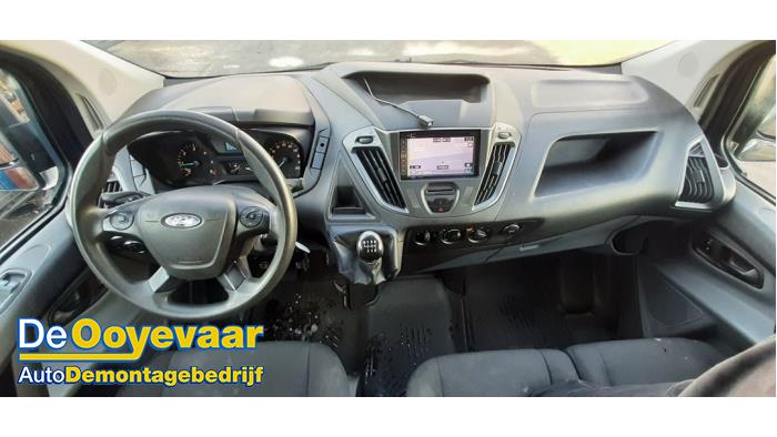 Ford Transit Custom 2.0 TDCi 16V Eco Blue 105 Skadat fordon (2017, BLAUW)