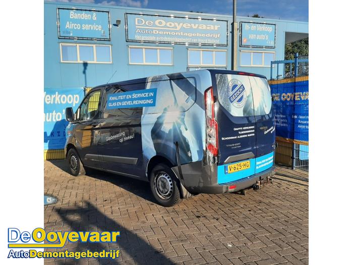 Ford Transit Custom 2.0 TDCi 16V Eco Blue 105 Skadat fordon (2017, BLAUW)