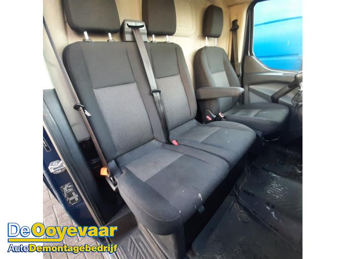 Ford Transit Custom 2.0 TDCi 16V Eco Blue 105 Skadat fordon (2017, BLAUW)