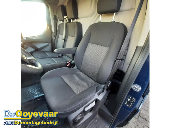 Ford Transit Custom 2.0 TDCi 16V Eco Blue 105 Skadat fordon (2017, BLAUW)