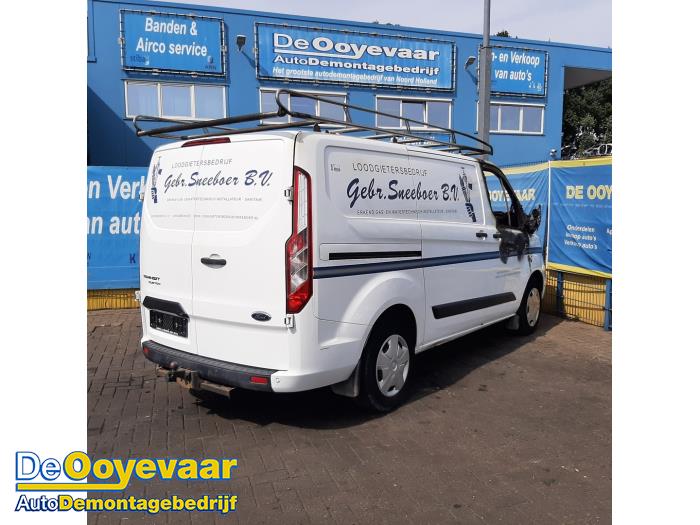 Ford Transit Custom 2.0 TDCi 16V Eco Blue 130 Salvage vehicle (2021, White)