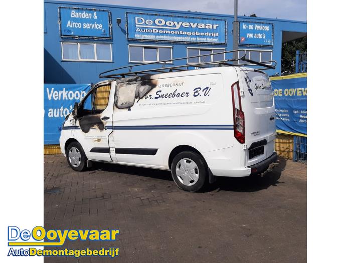 Ford Transit Custom 2.0 TDCi 16V Eco Blue 130 Salvage vehicle (2021, White)